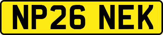 NP26NEK