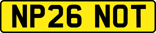 NP26NOT