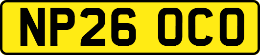 NP26OCO