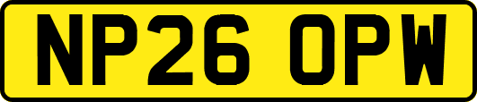 NP26OPW