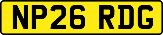NP26RDG