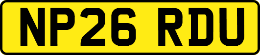 NP26RDU