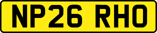 NP26RHO
