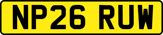 NP26RUW