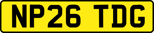 NP26TDG