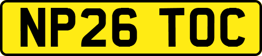 NP26TOC