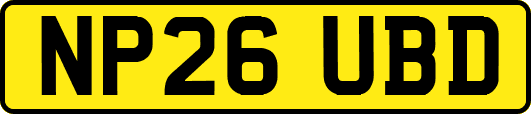 NP26UBD
