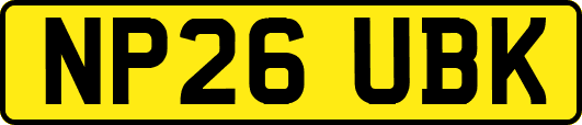 NP26UBK