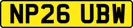 NP26UBW