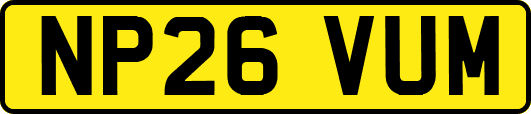 NP26VUM