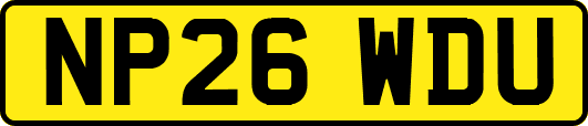 NP26WDU
