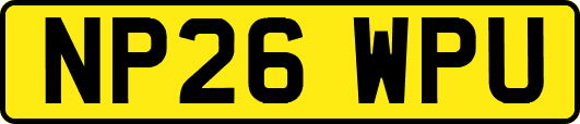NP26WPU