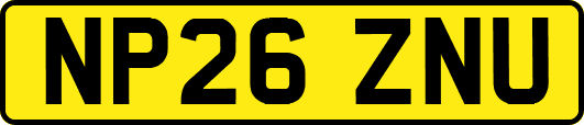 NP26ZNU