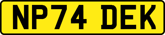 NP74DEK