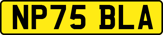 NP75BLA