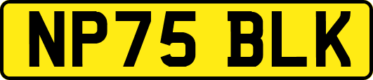 NP75BLK