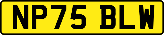 NP75BLW