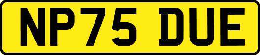 NP75DUE