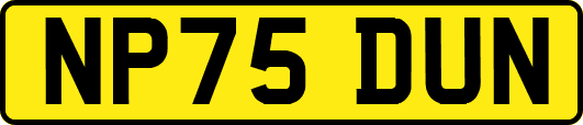 NP75DUN