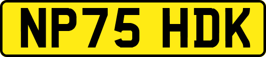NP75HDK