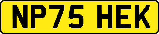 NP75HEK