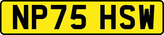 NP75HSW