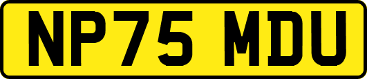 NP75MDU