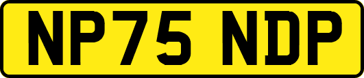 NP75NDP