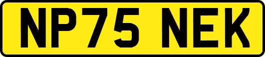 NP75NEK