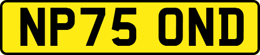 NP75OND