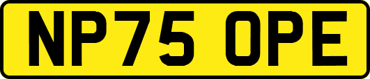 NP75OPE