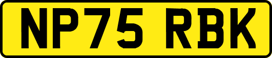 NP75RBK
