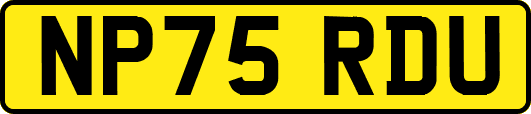NP75RDU