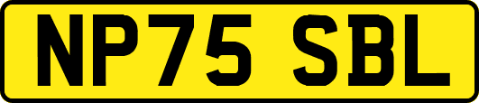 NP75SBL
