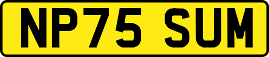NP75SUM