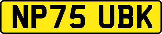 NP75UBK