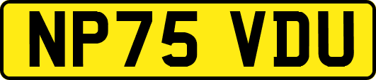 NP75VDU