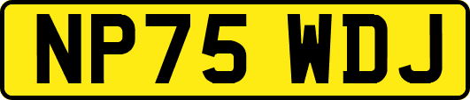 NP75WDJ