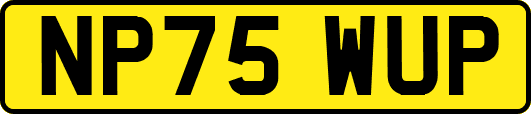 NP75WUP