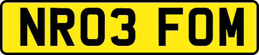 NR03FOM