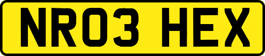 NR03HEX
