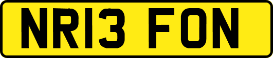 NR13FON