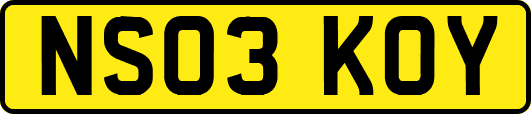 NS03KOY
