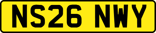 NS26NWY