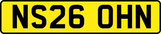 NS26OHN