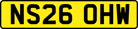 NS26OHW
