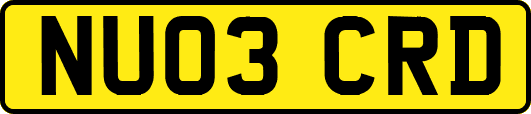 NU03CRD