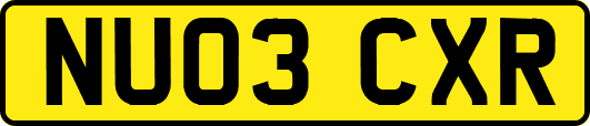 NU03CXR