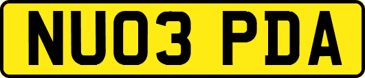 NU03PDA