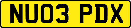 NU03PDX